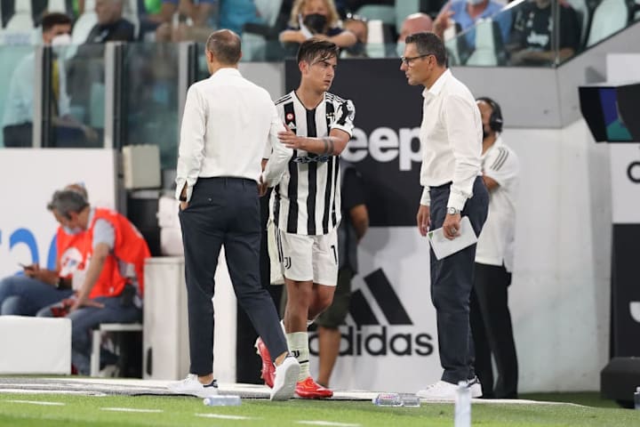 Paulo Dybala, Massimiliano Allegri, Marco Landucci