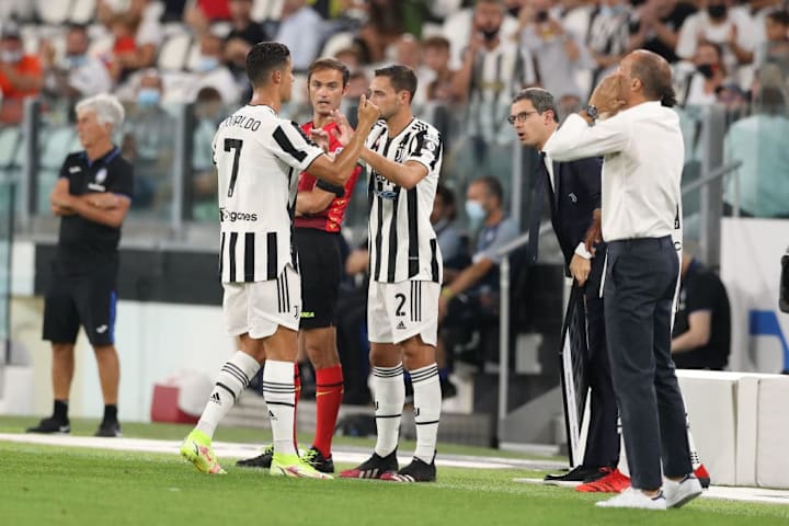 Cristiano Ronaldo, Massimiliano Allegri, Mattia De Sciglio