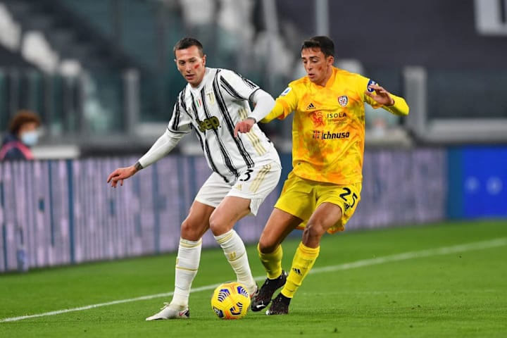 Federico Bernardeschi e Gabriele Zappa, Juve-Cagliari