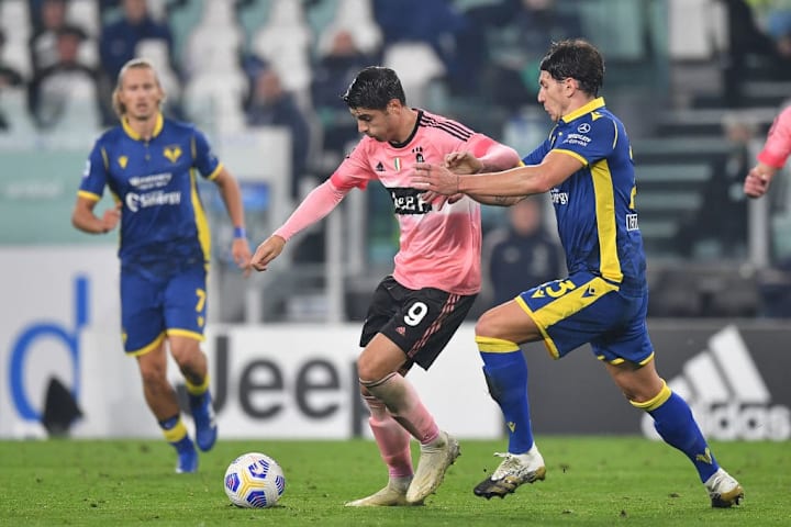 Juventus kala melawan Hellas Verona