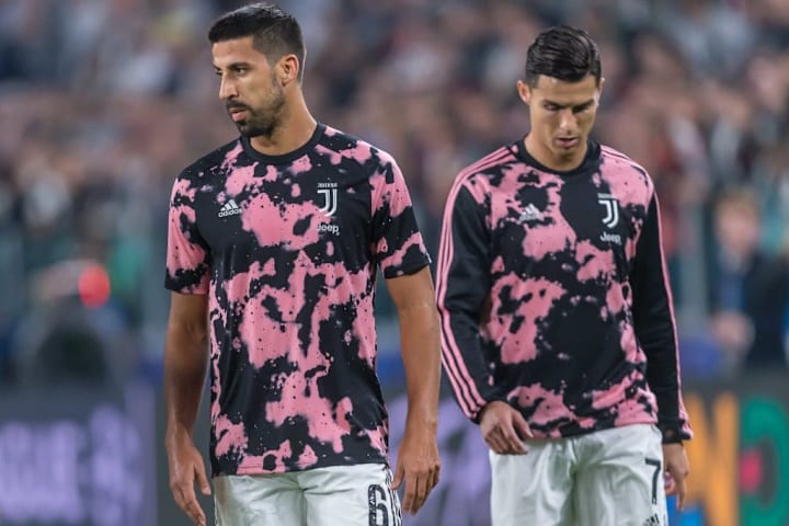 Sami Khedira e Cristiano Ronaldo, Juve