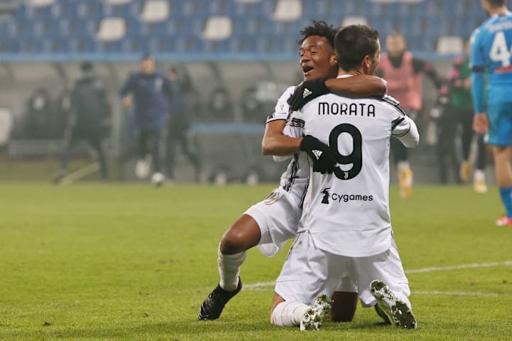 Assist man e marcatore: Cuadrado-Morata, per il 2-0 Juventus