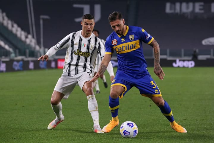 Giuseppe Pezzella, Cristiano Ronaldo