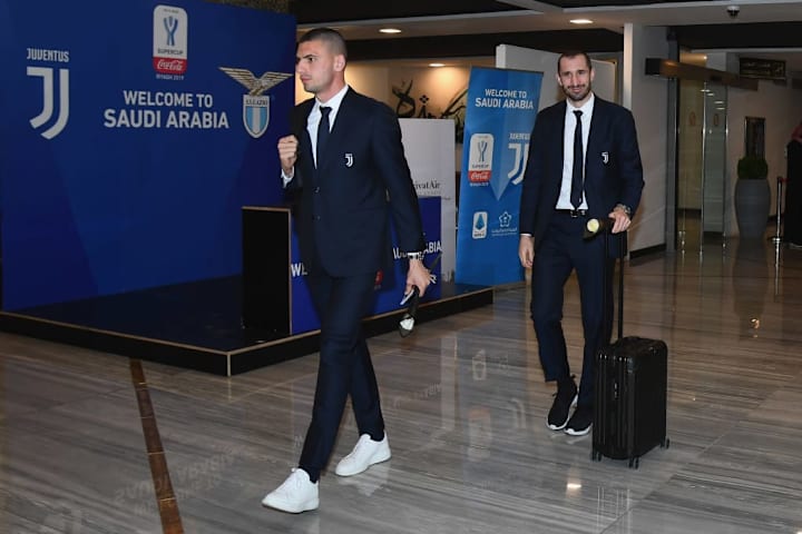 Merih Demiral e Giorgio Chiellini, Juve