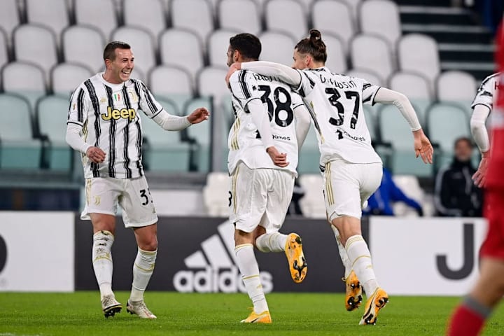 Les jeunes de la Juve à l'honneur.