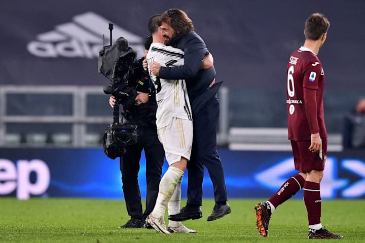Leonardo Bonucci e Andrea Pirlo, Juve