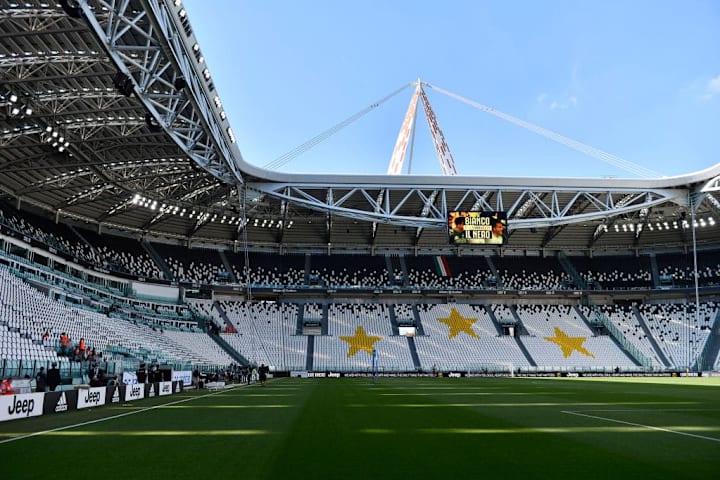 L'Allianz Stadium vuoto