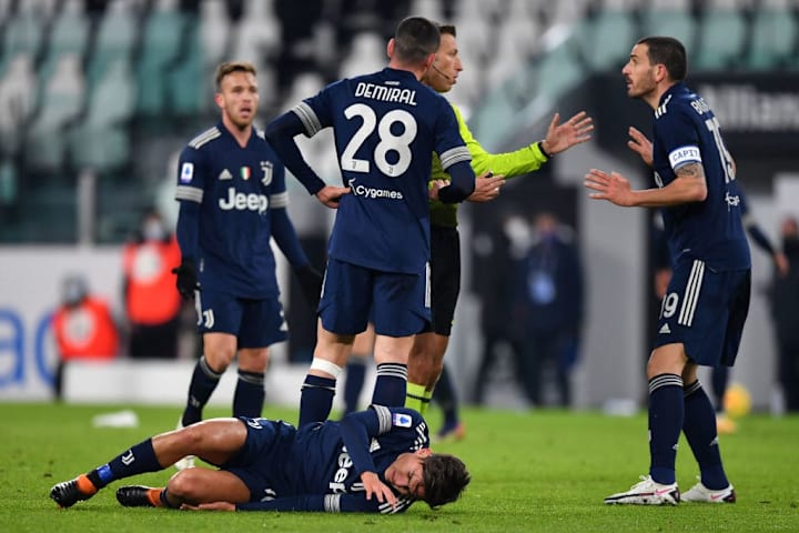 Infortunio Dybala