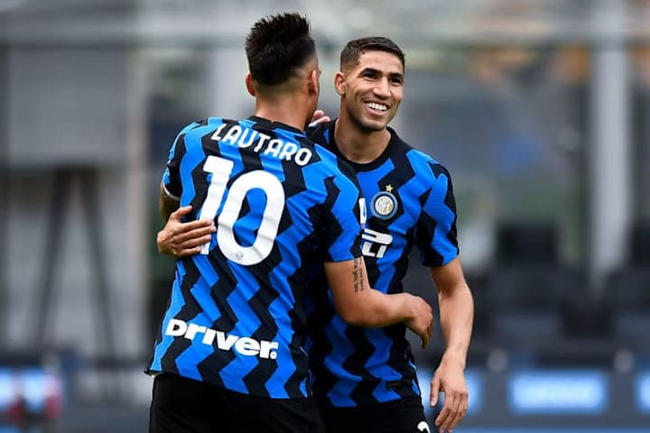 Lautaro Martinez, Achraf Hakimi