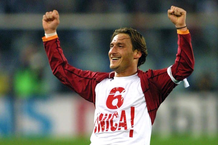 Lazio-Roma 1-5, Totti esulta con dedica speciale
