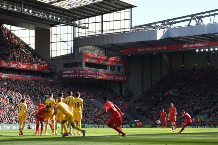 Coutinho gave Liverpool the lead with a stunning solo effort