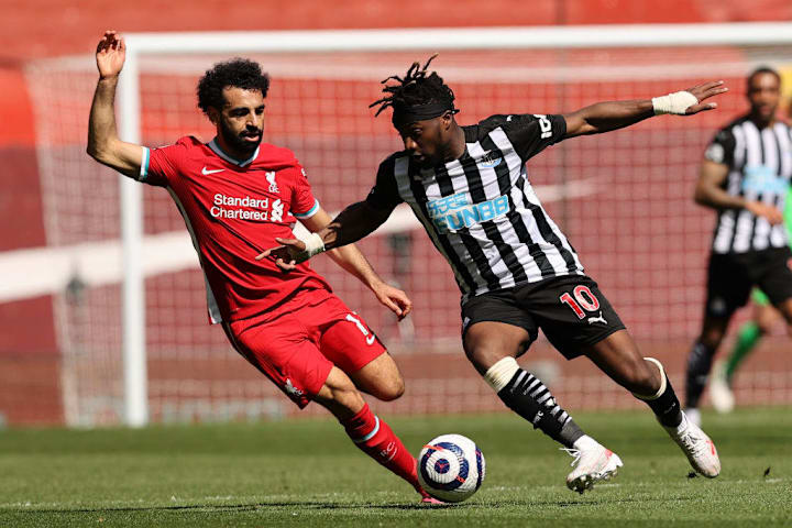 Allan Saint-Maximin, Mohamed Salah