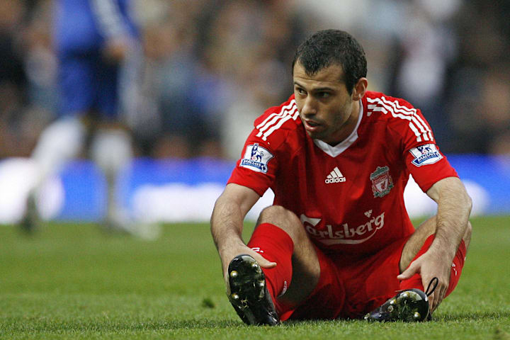 Liverpool's Argentinian midfielder Javie