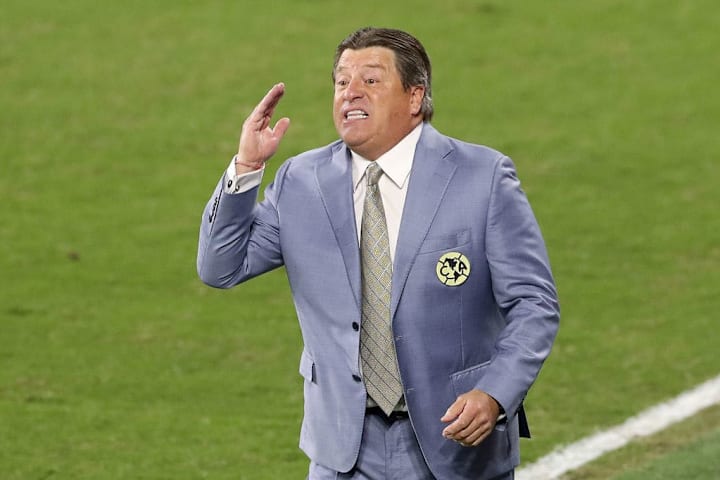 El entrenador Miguel Herrera.
