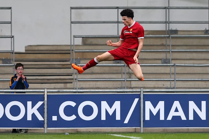 Curtis Jones, UEFA Youth League Quarter-Final