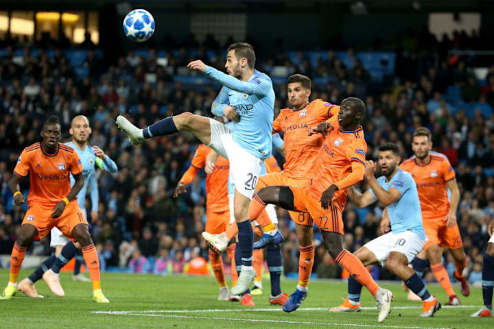 Manchester City v Olympique Lyonnais - UEFA Champions League Group F