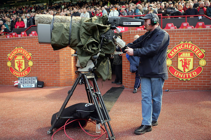 Kameramen di Old Trafford