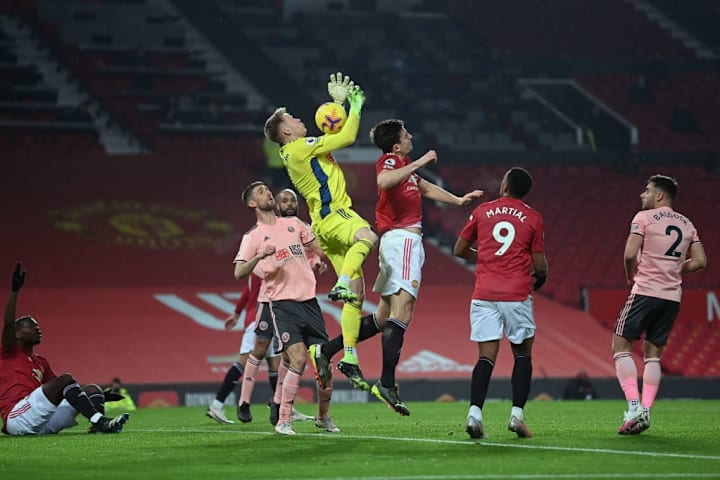 Man Utd had a goal wrongly disallowed vs Sheffield Utd