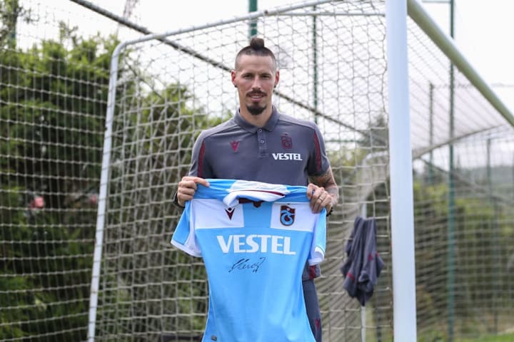 Marek Hamsik, new transfer of Trabzonspor...