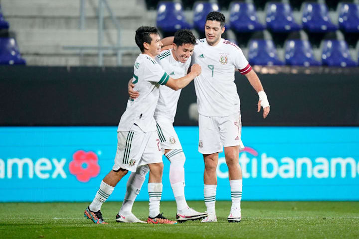 Carlos Salcedo, Hirving Lozano, Raúl Jiménez - Mexican Soccer Player