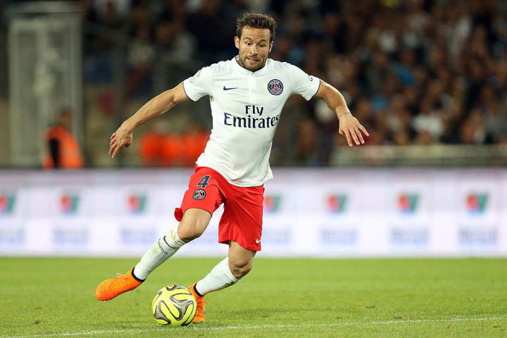 Yohan Cabaye sous les couleurs du PSG. 