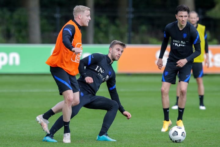 Donny Van De Beek, Joel Veltman Donny Van De Beek, Joel Veltman