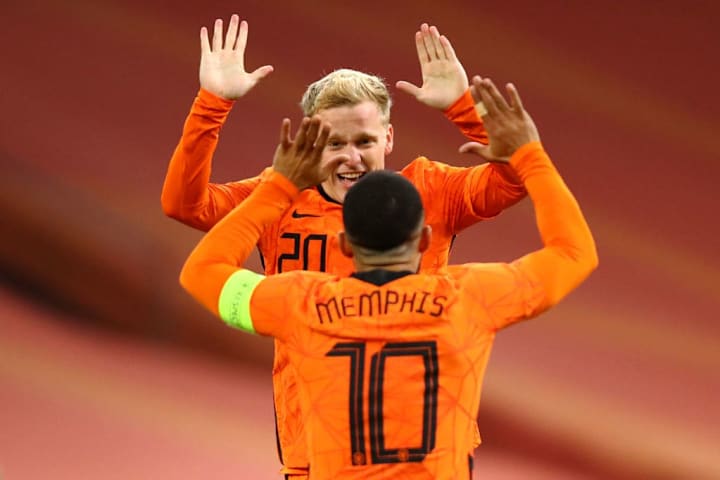 Donny van de Beek, Memphis Depay