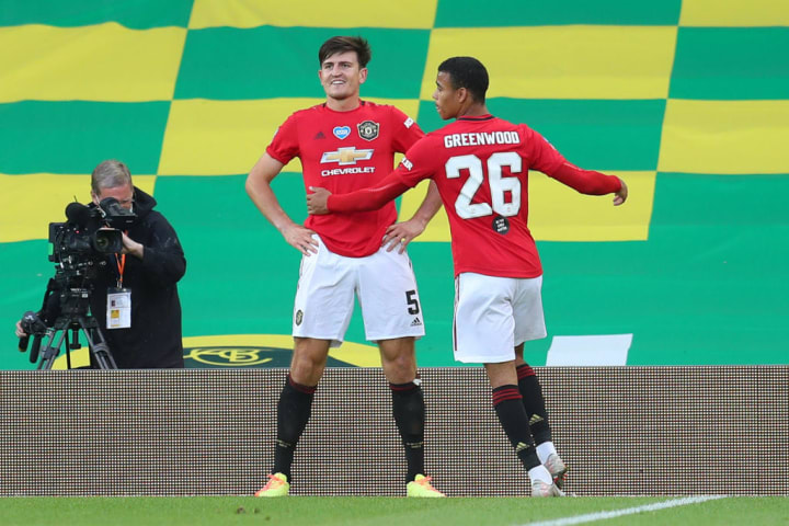 Maguire struck late as United beat Norwich