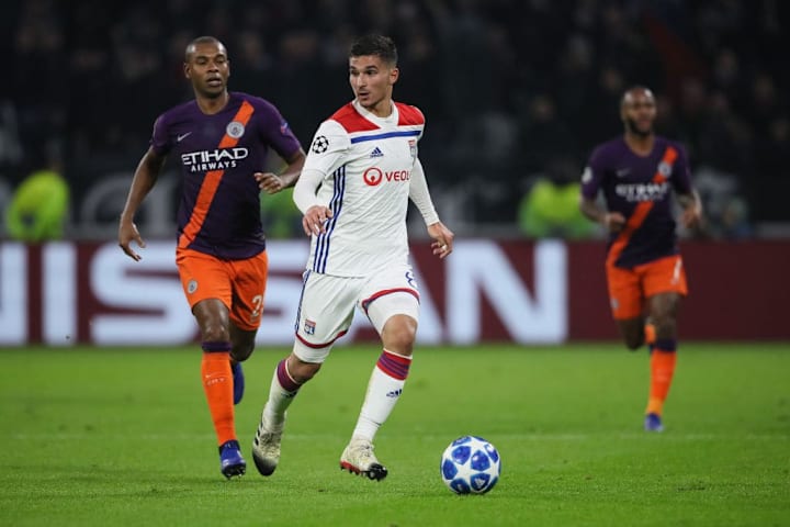 Olympique Lyonnais v Manchester City - UEFA Champions League Group F