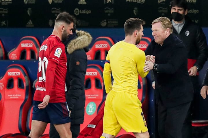 Lionel Messi, Ronald Koeman