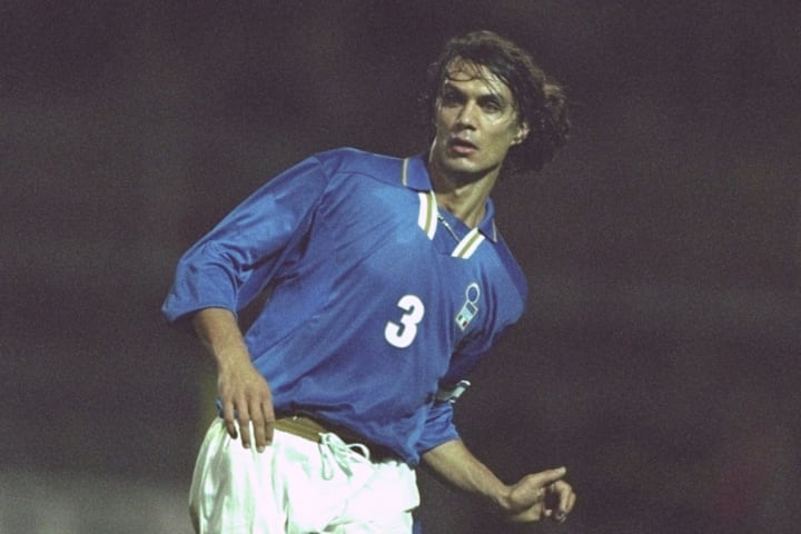 Paolo Maldini of Italy