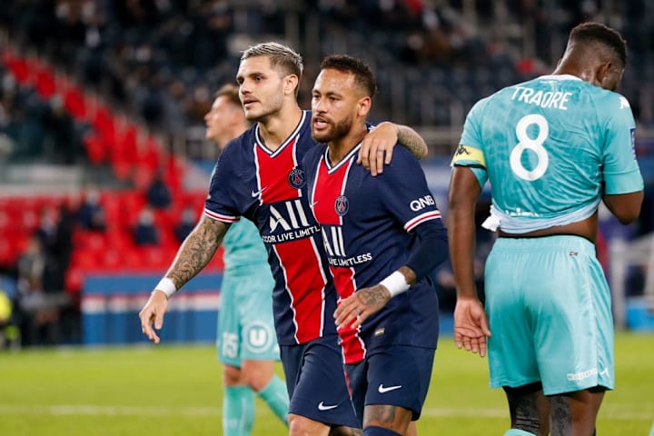 Mauro Icardi e Neymar, PSG