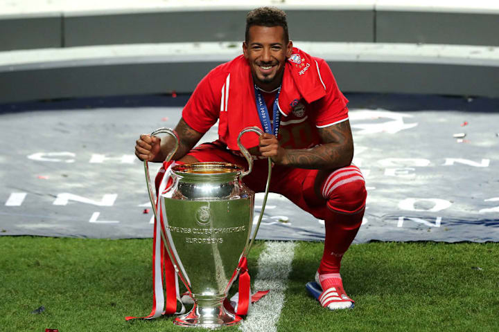 Boateng claimed his second Champions League title against Paris Saint-Germain in the 2020 final