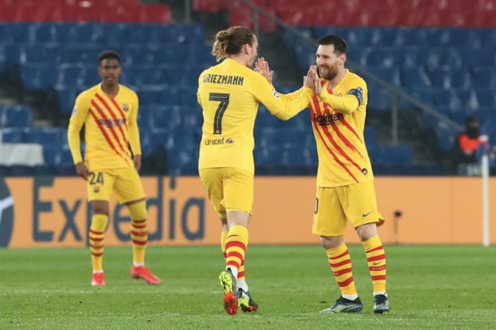 Antoine Griezmann, Lionel Messi