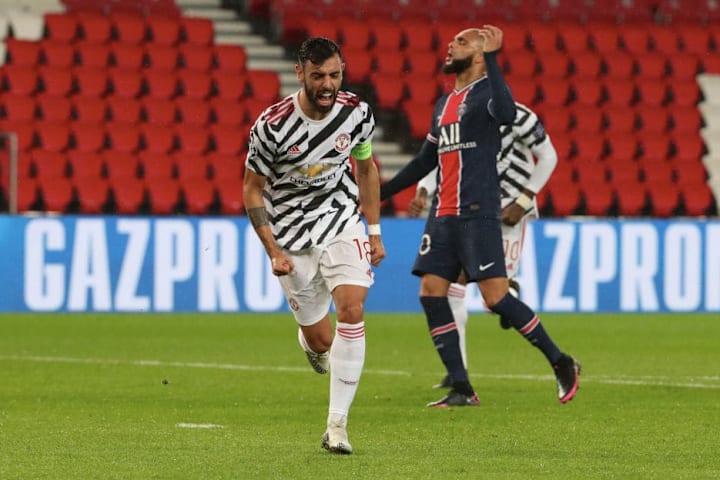 Bruno netted the opener against PSG from the spot