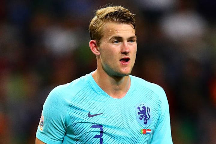 De Ligt con Holanda