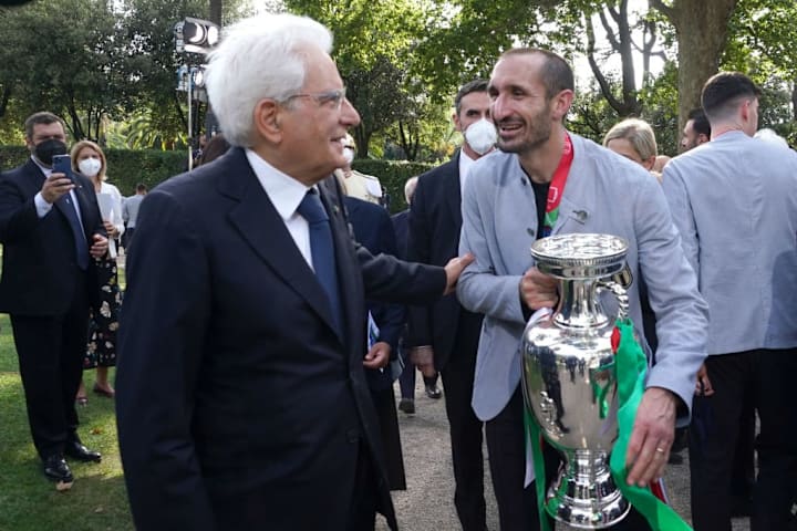 Sergio Mattarella, Giorgio Chiellini
