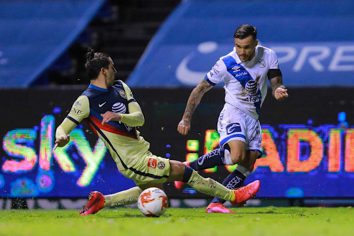 Christian Tabó, jugador del Puebla.