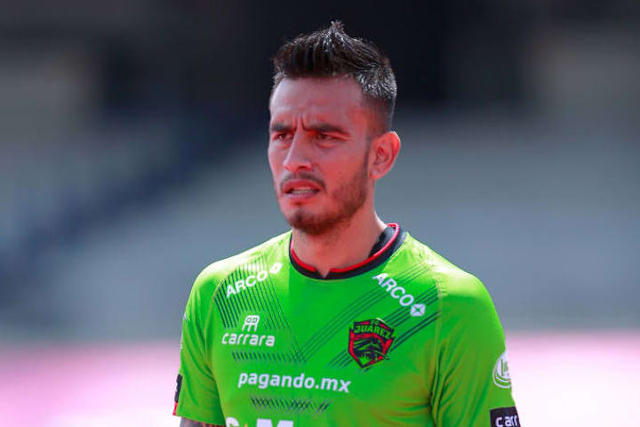 Jesús Zavala en el partido entre Pumas UNAM y FC Juárez.