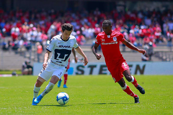 Pumas UNAM v Toluca - Torneo Apertura 2019 Liga MX