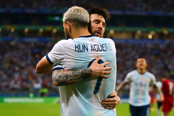 Sergio Aguero, Lionel Messi