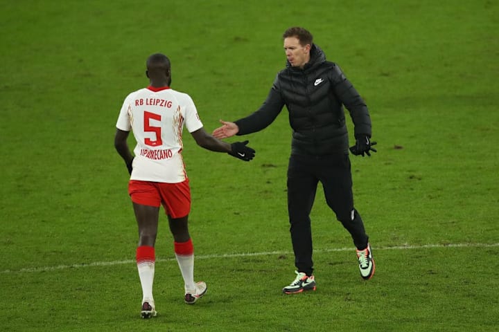 Upamecano e mister Nagelsmann