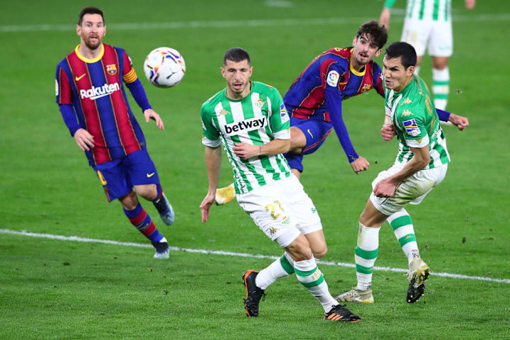 Real Betis v FC Barcelona - La Liga Santander