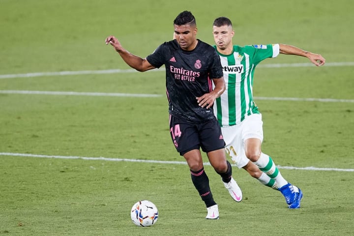 Casemiro made more tackles than any other player in La Liga last season