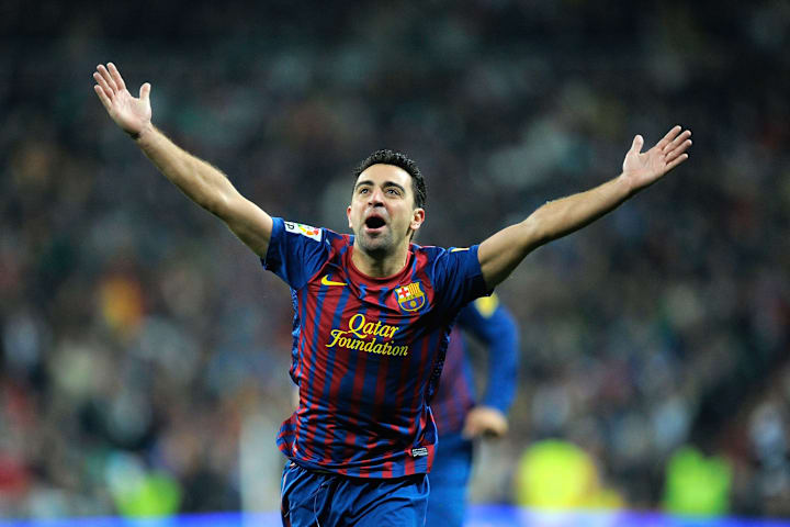 Xavi Hernández disputó 42 Clásicos con el Barcelona