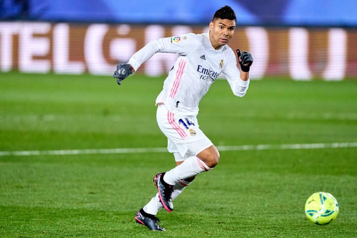Casemiro vio puerta contra el Atlético