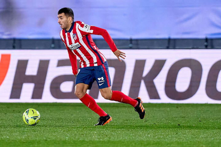 Ángel Correa fue titular en Copa