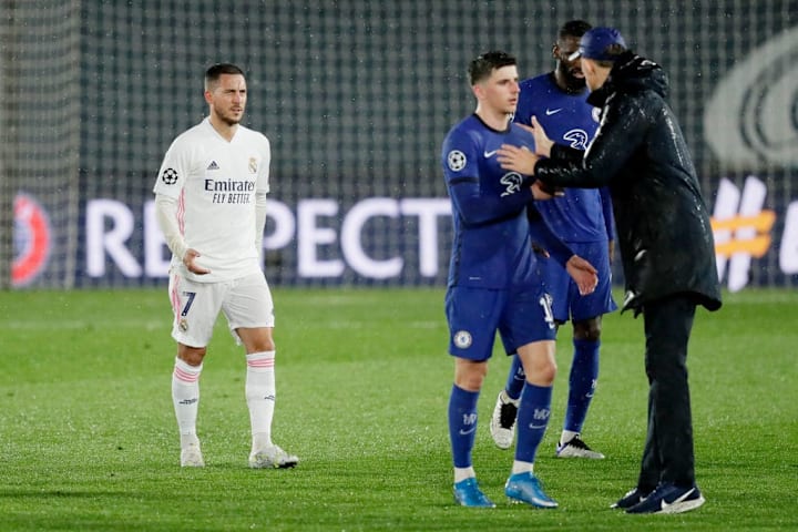 Eden Hazard, Mason Mount, Thomas Tuchel