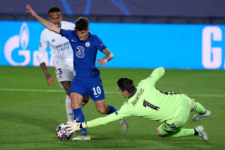 Christian Pulisic, Thibaut Courtois