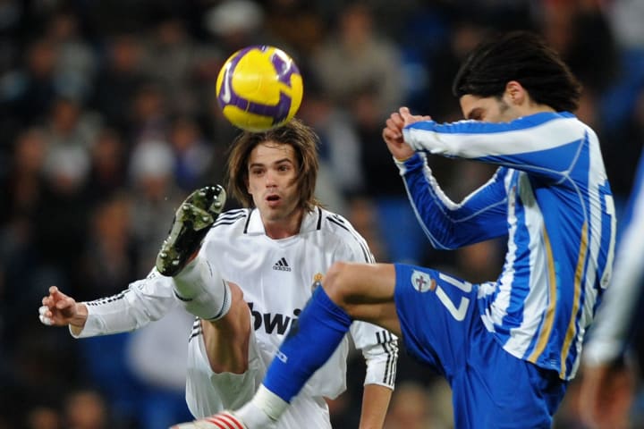 Gago debutó en 2007 con el Madrid
